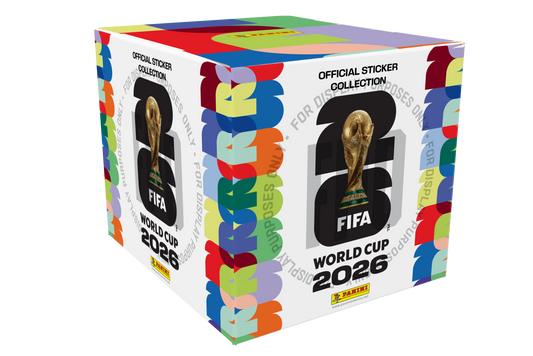 (Pre-Order) Panini® FIFA World Cup LIMITED HARD COVER Album + TWO LARGE Sticker Boxes (100 Packs Total)