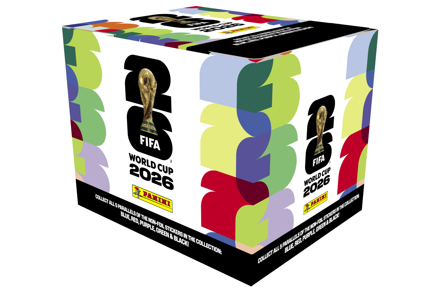 (Pre-Order) Panini® FIFA World Cup LIMITED HARD COVER Album + TWO LARGE Sticker Boxes (100 Packs Total)