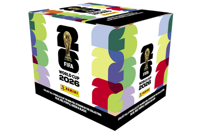 (Pre-Order) Panini® FIFA World Cup Soft Cover Album + ONE LARGE Sticker Box (50 Packs Total)