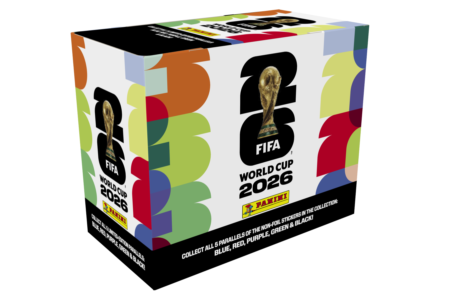 (Pre-Order) Panini® FIFA World Cup Soft Cover Album + ONE SMALL Sticker Box (25 Packs Total)