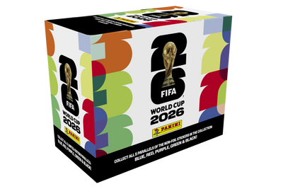 Panini® FIFA World Cup Soft Cover Album + ONE SMALL Sticker Box (25 Packs Total)