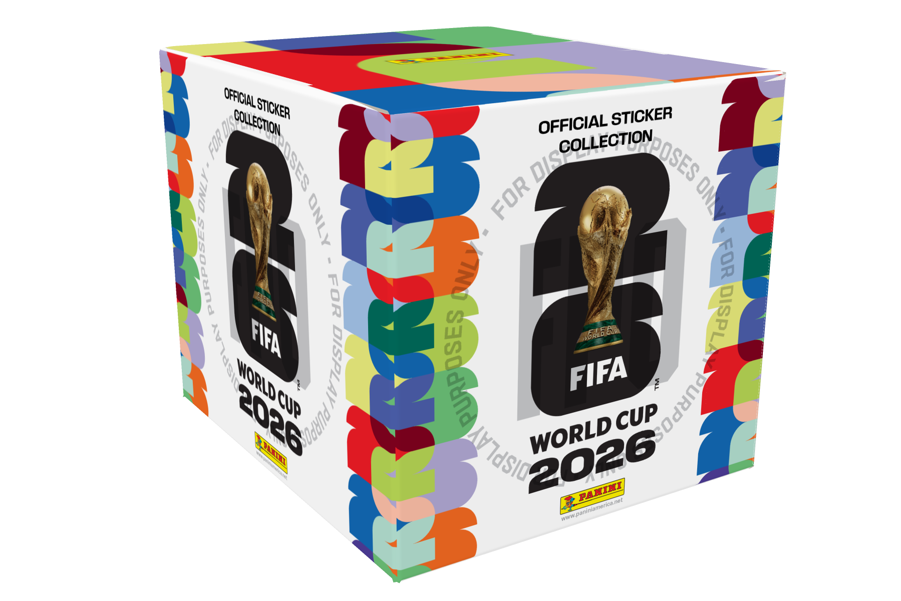 (Pre-Order) Panini® FIFA World Cup Soft Cover Album + ONE LARGE Sticker Box (50 Packs Total)