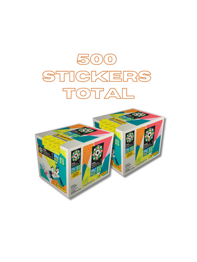 Panini® 2023 Women's Official World Cup 2 Sticker Boxes (500 stickers) + Soft Cover Album