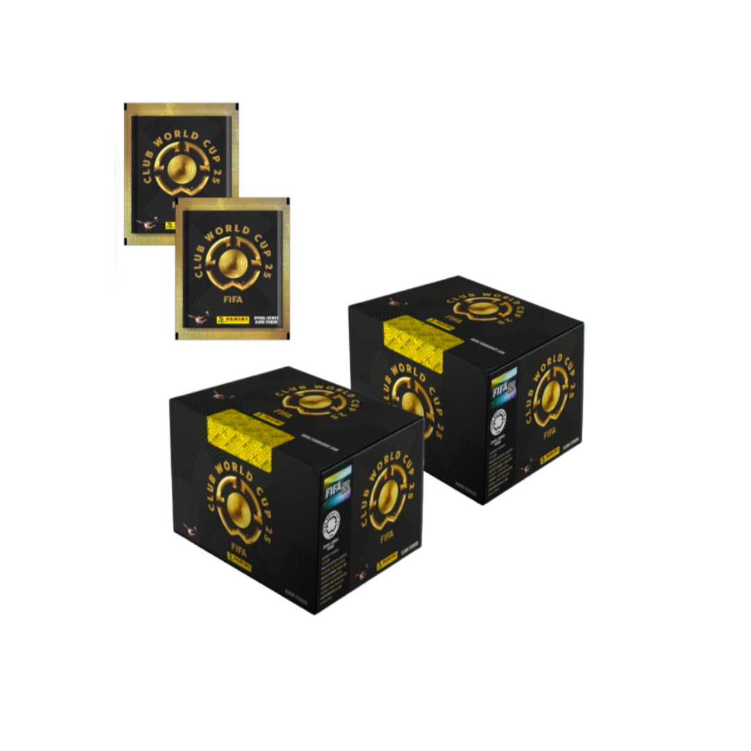 Panini® FIFA Club World Cup 2025 TWO Sticker Boxes (500 stickers)